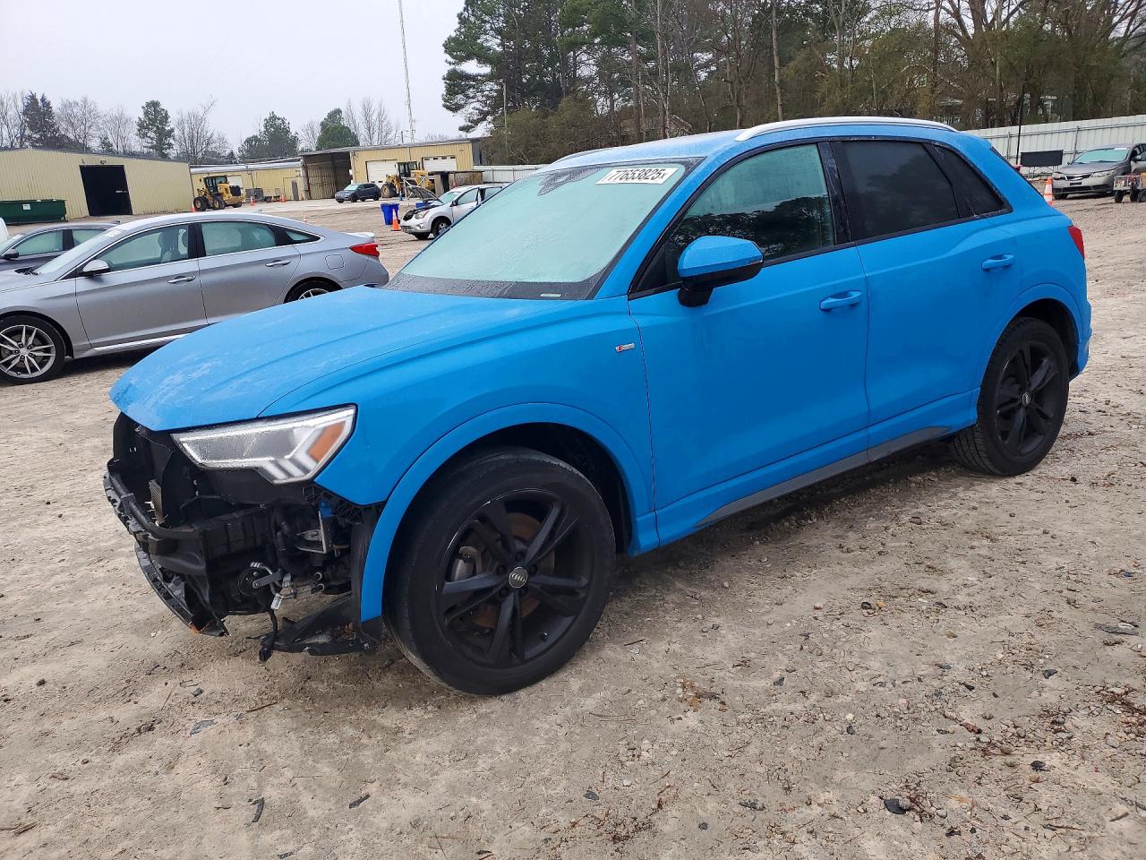 2020 Audi Q3 S line Premium Plus, VIN WA1EECF34L1016057 — Stripped