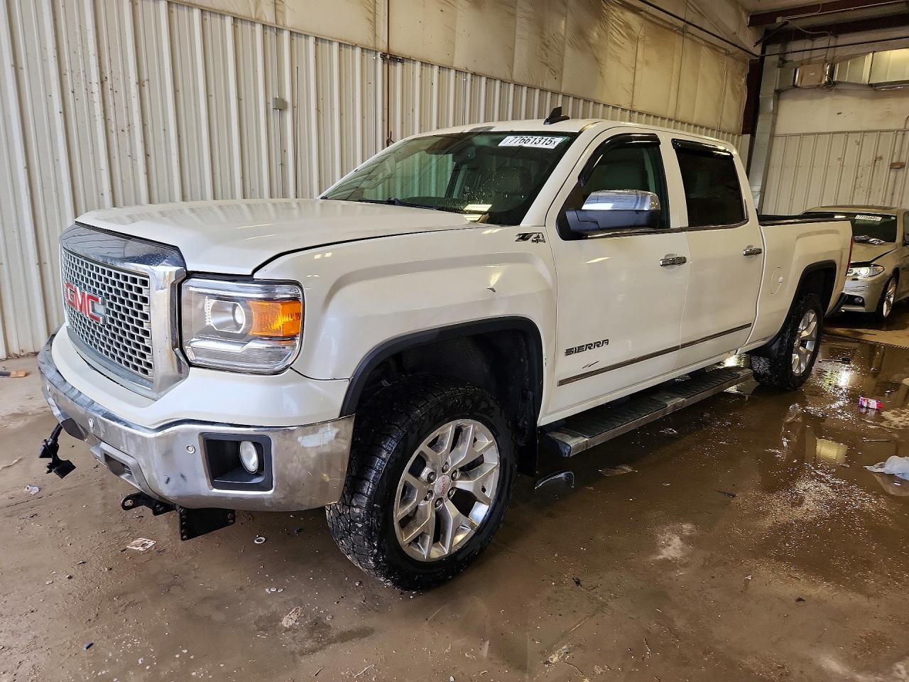 2015 GMC Sierra 1500 SLT, VIN 3GTU2VEC1FG316362 — Front end