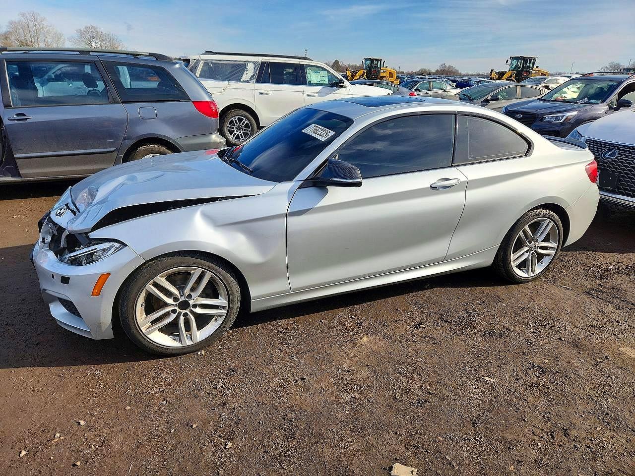 2015 BMW 2 Series 228i xDrive, VIN WBA1G9C56FVX96807 — Front end