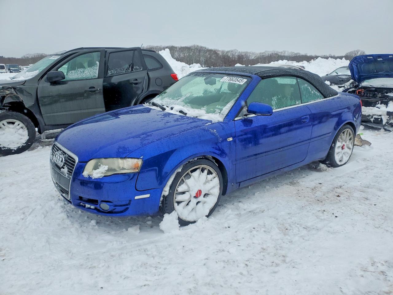 2007 Audi A4 2.0T, VIN WAUDF48H07K022724 — Frame damage