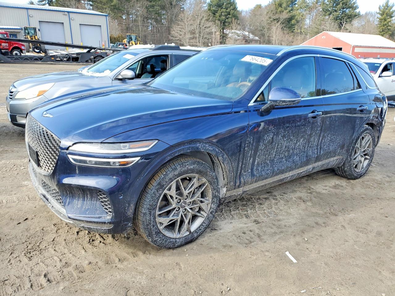 2023 Genesis GV70 2.5T, VIN KMUMADTB2PU084969 — Rear end