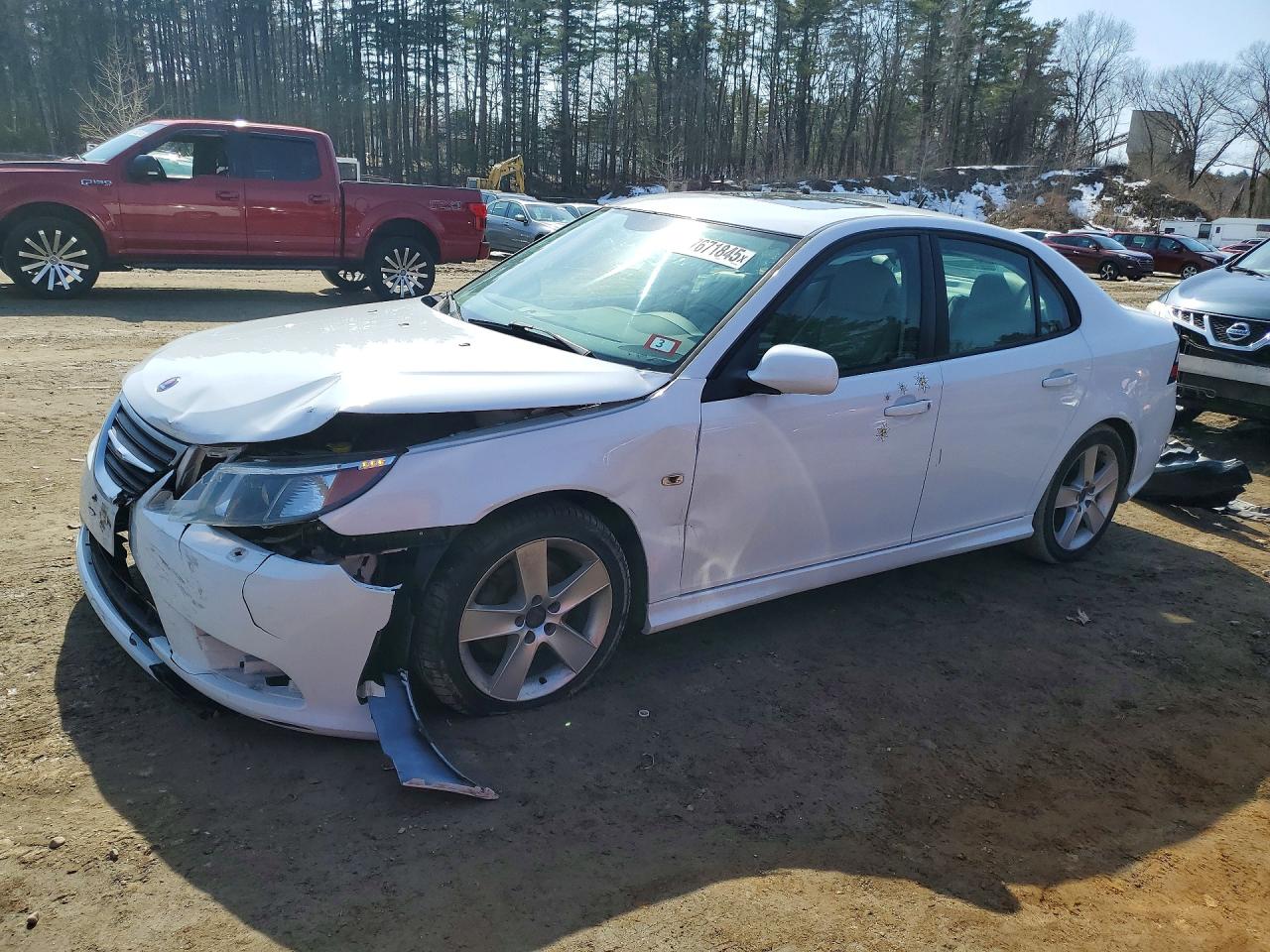 2011 Saab 9-3, VIN YS3FA4CY2B1313184 — Front end