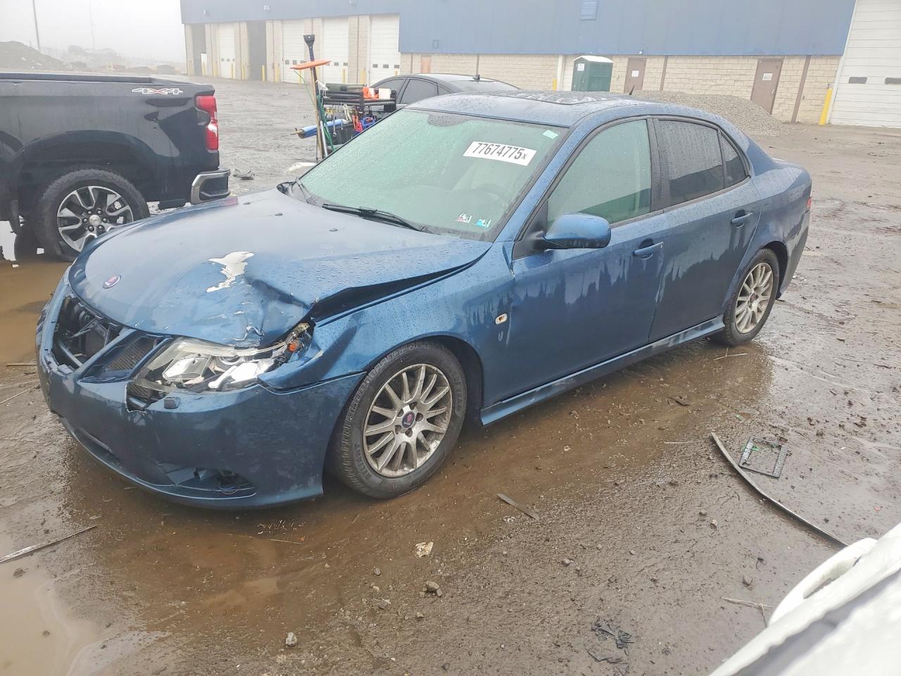 2010 Saab 9-3, VIN YS3FA4CYXA1610704 — Front end