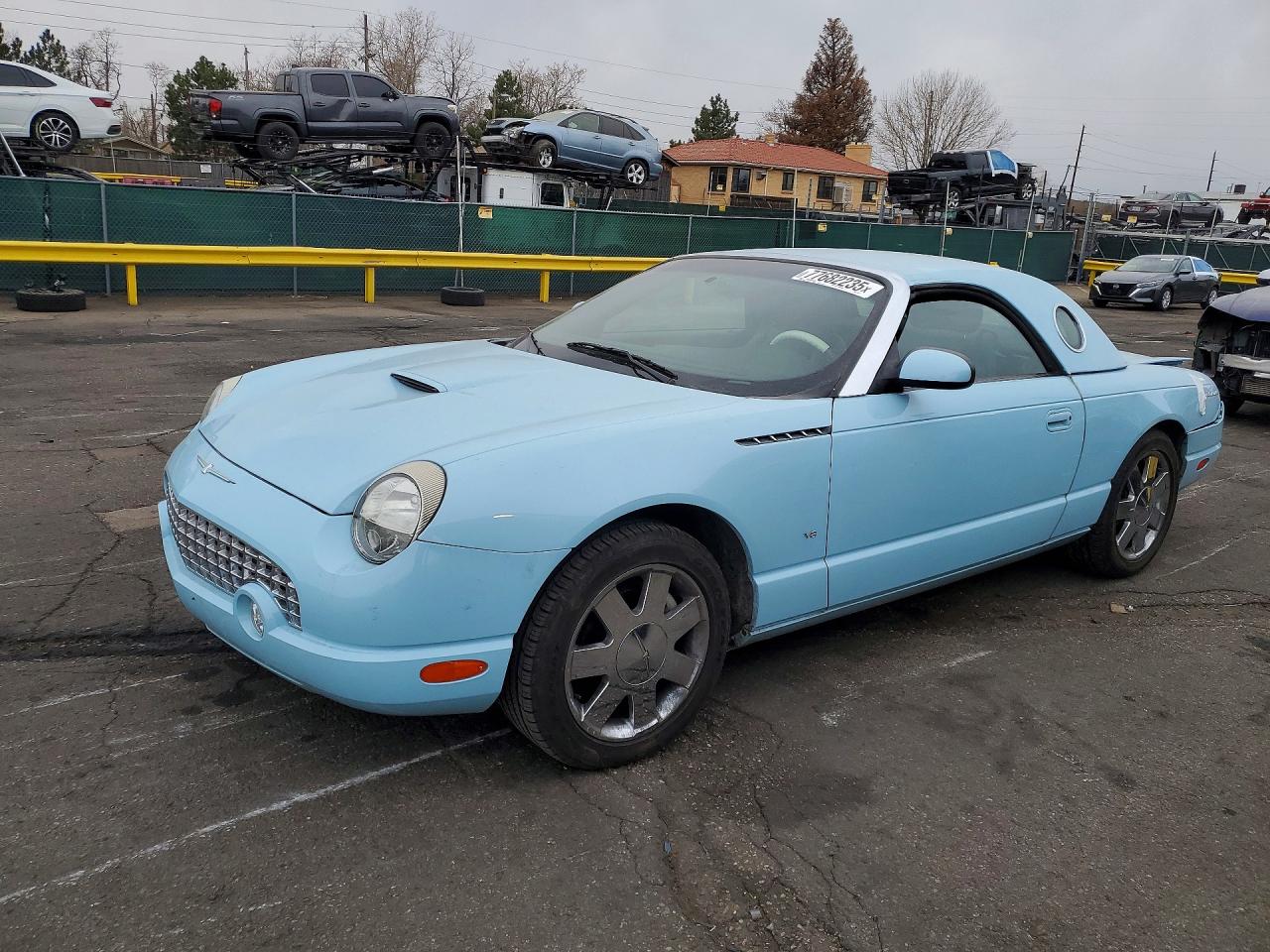 2003 Ford Thunderbird Deluxe, VIN 1FAHP60A93Y102127 — Rear end