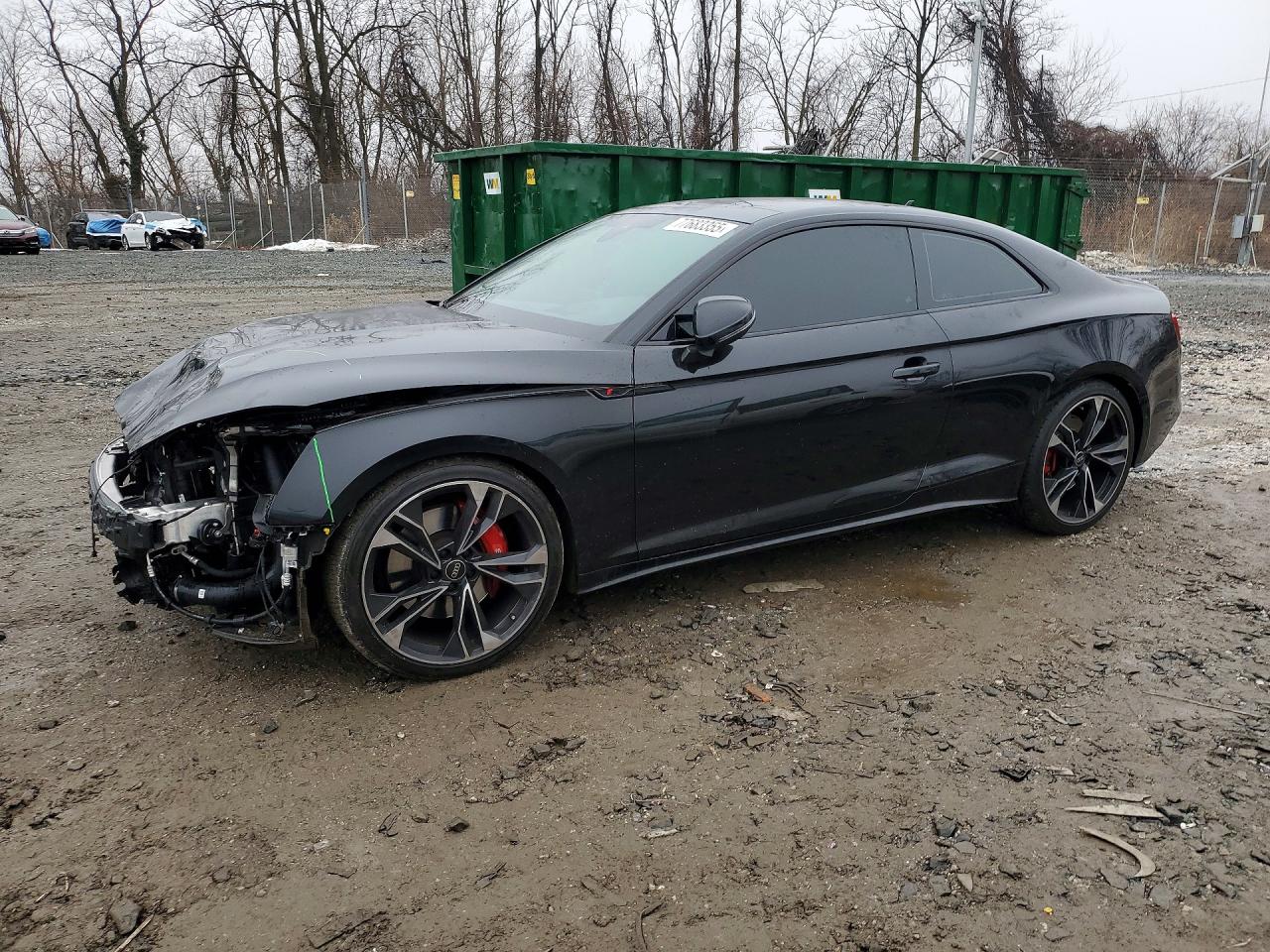2022 Audi S5 Prestige, VIN WAUR4AF59NA022050 — Перед