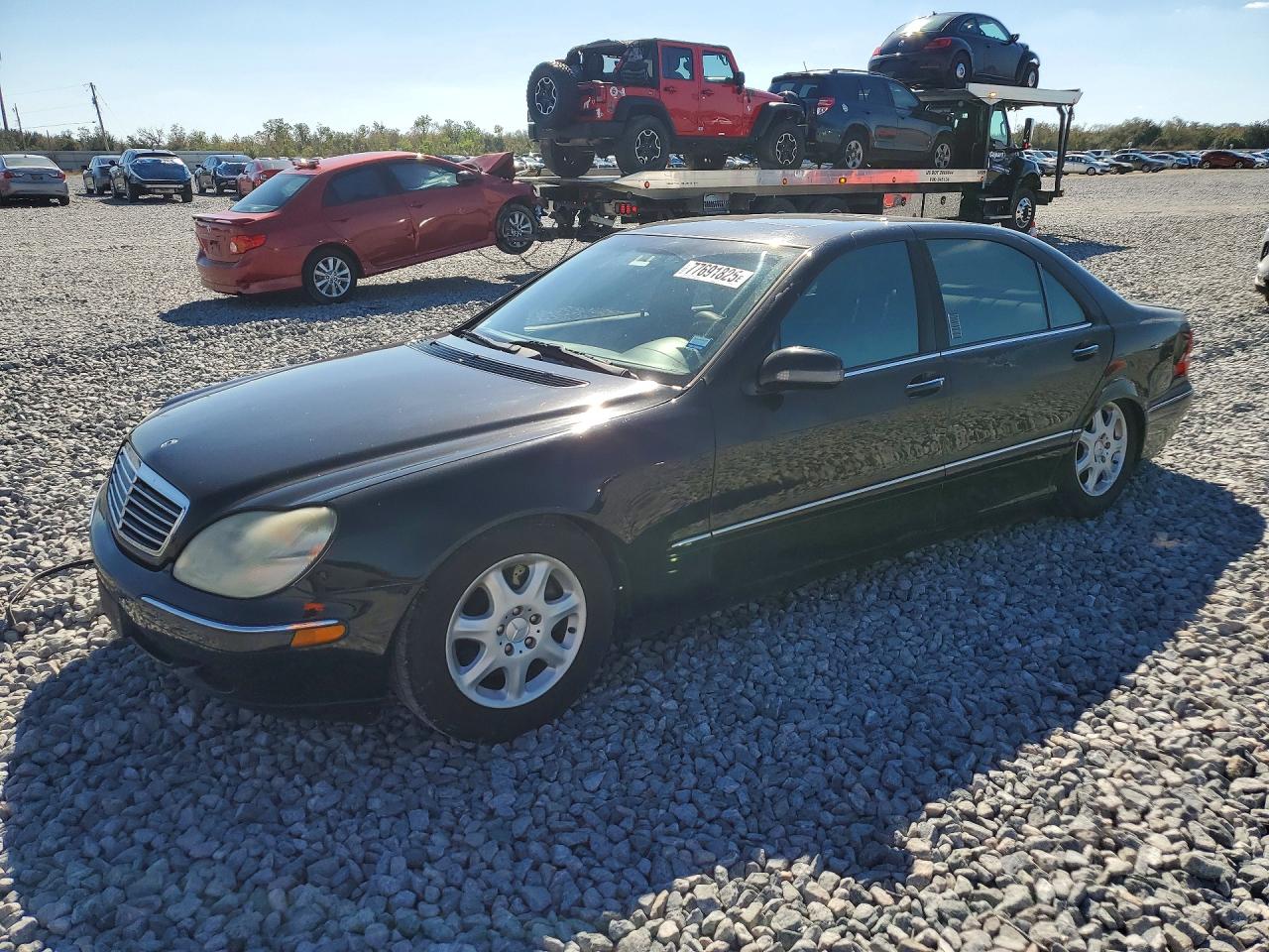 2000 Mercedes-Benz S 320/430/500, VIN WDBNG75JXYA064451 — Rear end