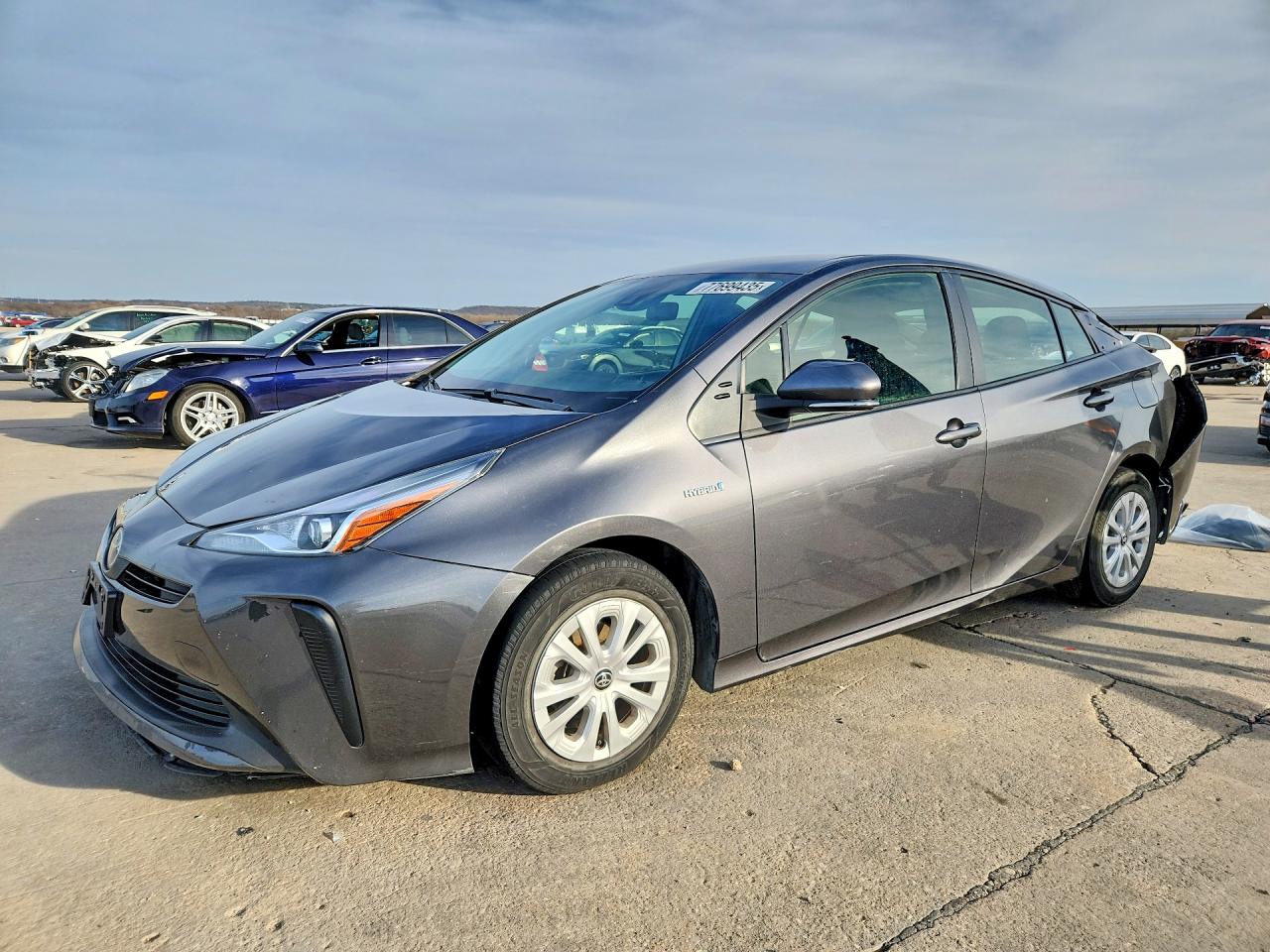 2022 Toyota Prius LE, VIN JTDKAMFU4N3167748 — Rear end