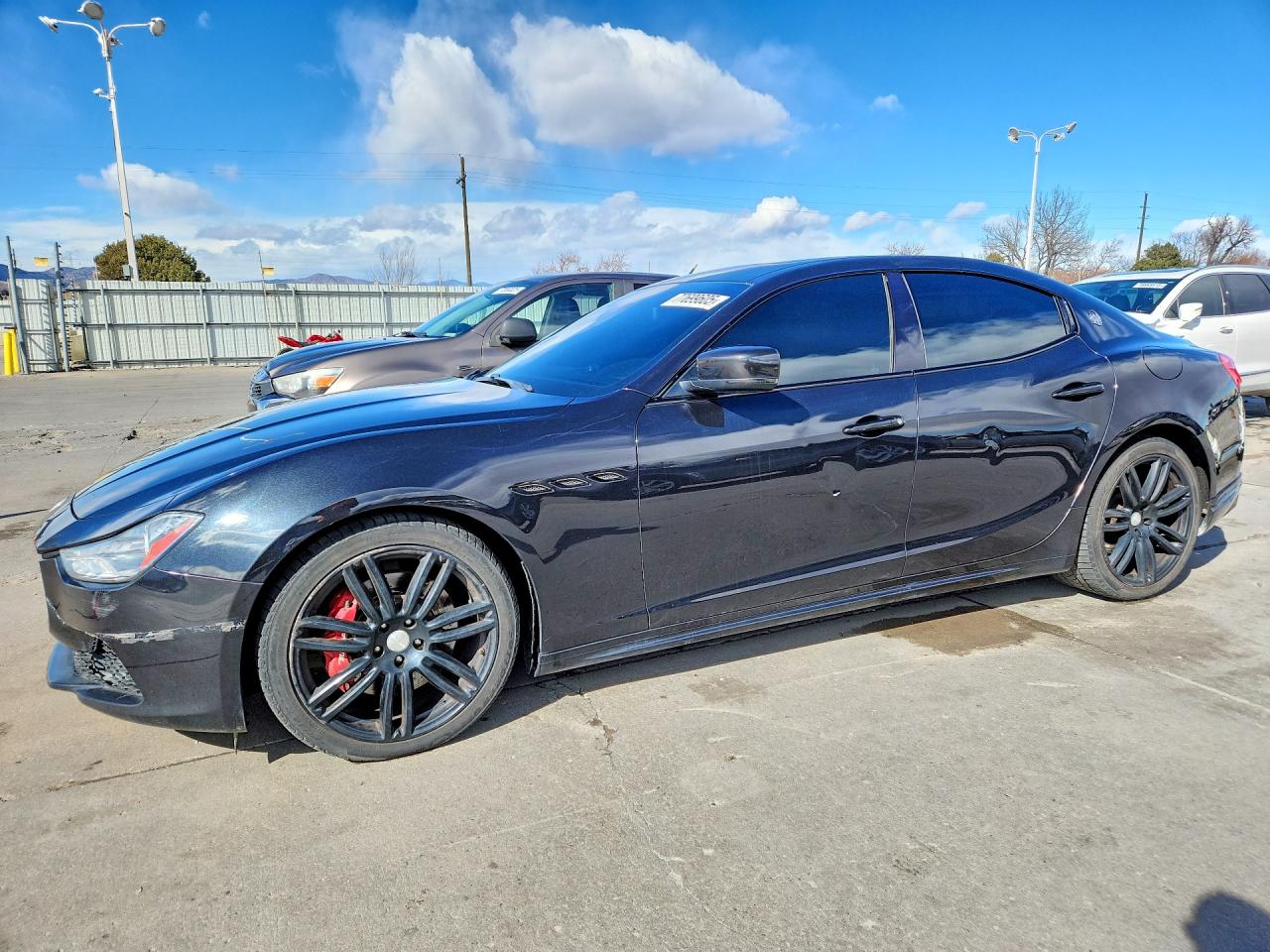 2015 Maserati Ghibli S Q4, VIN ZAM57RTA8F1142136 — Vandalism