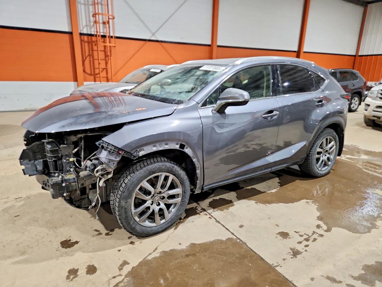 2019 Lexus NX 300 F Sport, VIN JTJBARBZ2K2200372 — Frame damage