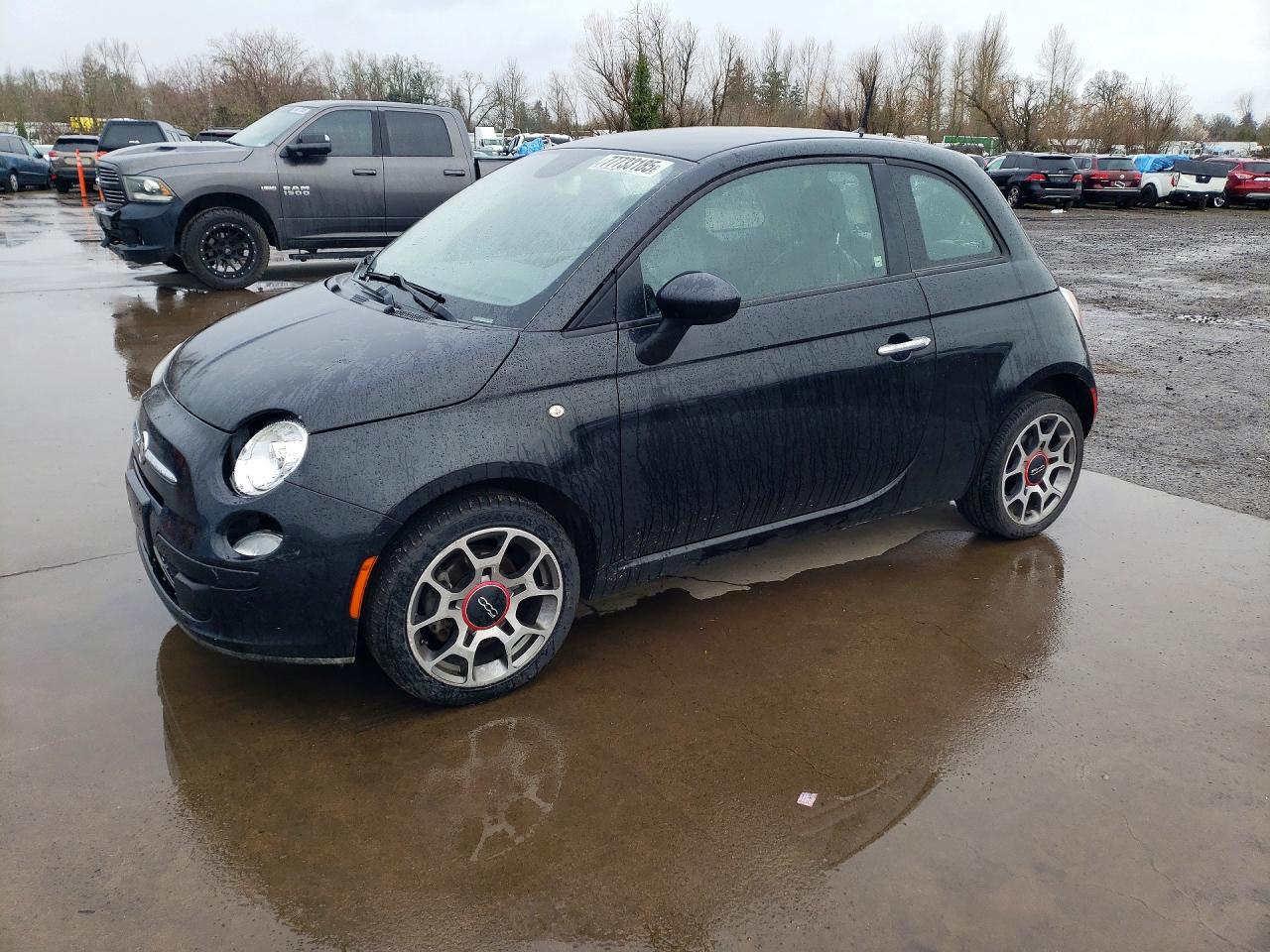 2013 FIAT 500 Pop, VIN 3C3CFFAR4DT678145 — Front end