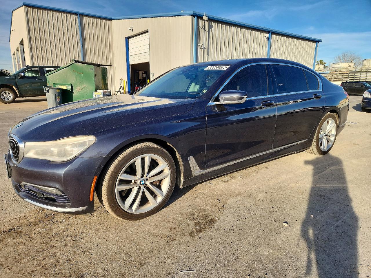 2016 BMW 7 Series 750i, VIN WBA7F0C51GGL99651 — Front end
