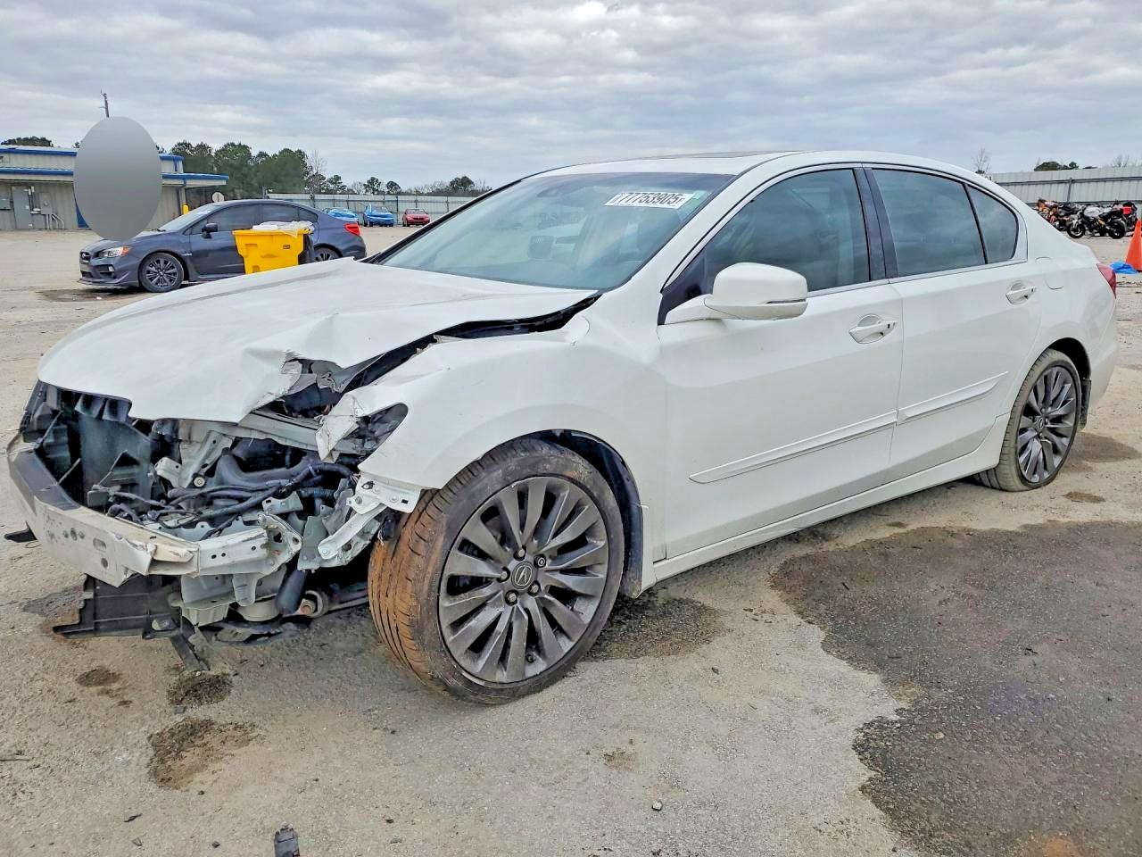 2016 Acura RLX Advance, VIN JH4KC1F9XGC002003 — Front end