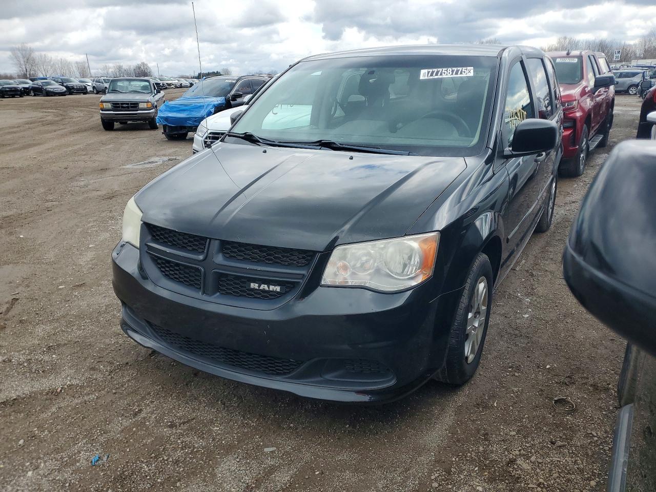 2013 Ram Cargo Van Tradesman, VIN 2C4JRGAG8DR671670 — Minor dents and scratches