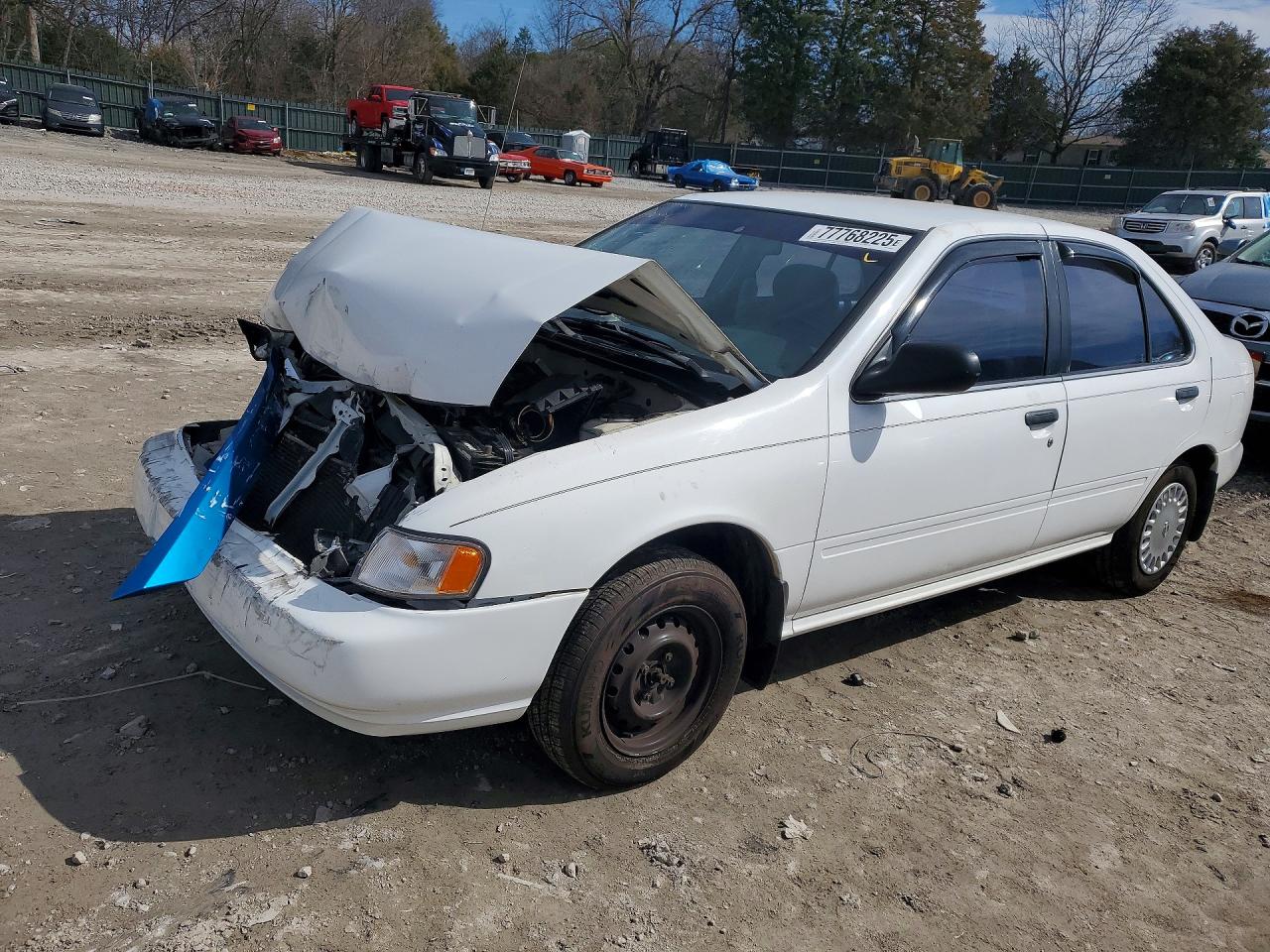 1996 Nissan Sentra XE, VIN 1N4AB41D0TC744732 — Front end