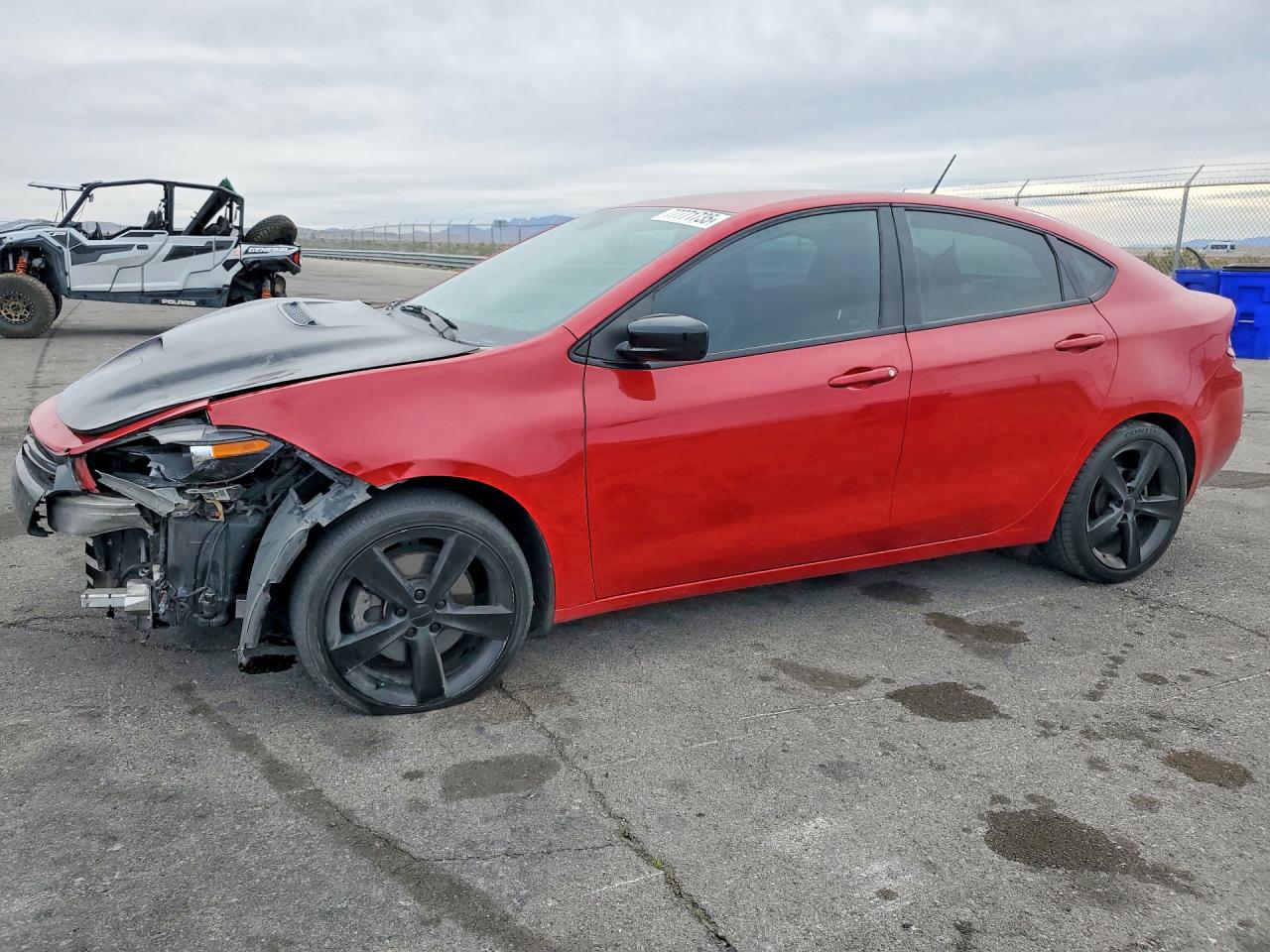 2016 Dodge Dart SXT Sport Blacktop, VIN 1C3CDFFA0GD791142 — Front end