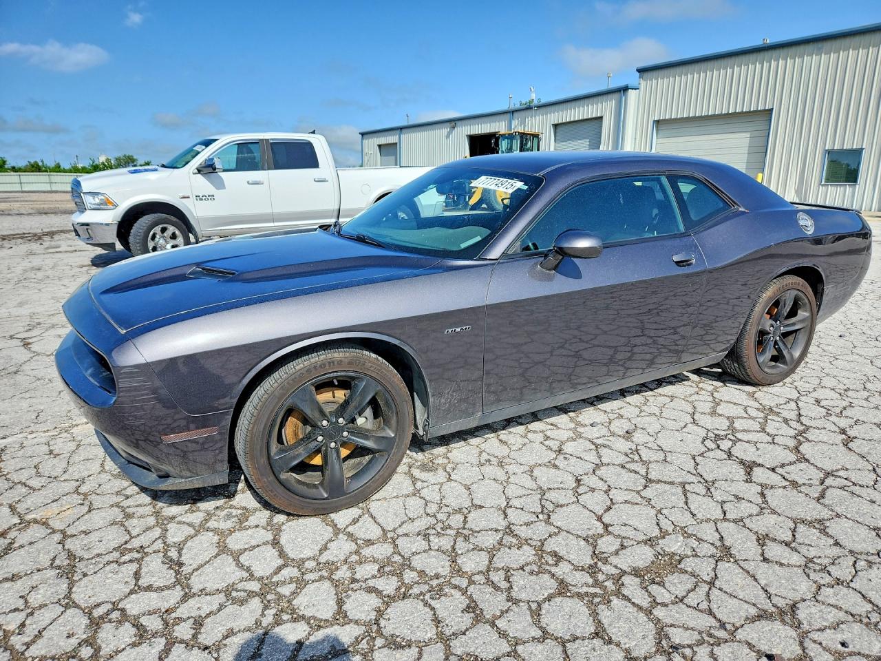 2017 Dodge Challenger R/T Plus, VIN 2C3CDZBT0HH587115 — Vandalism