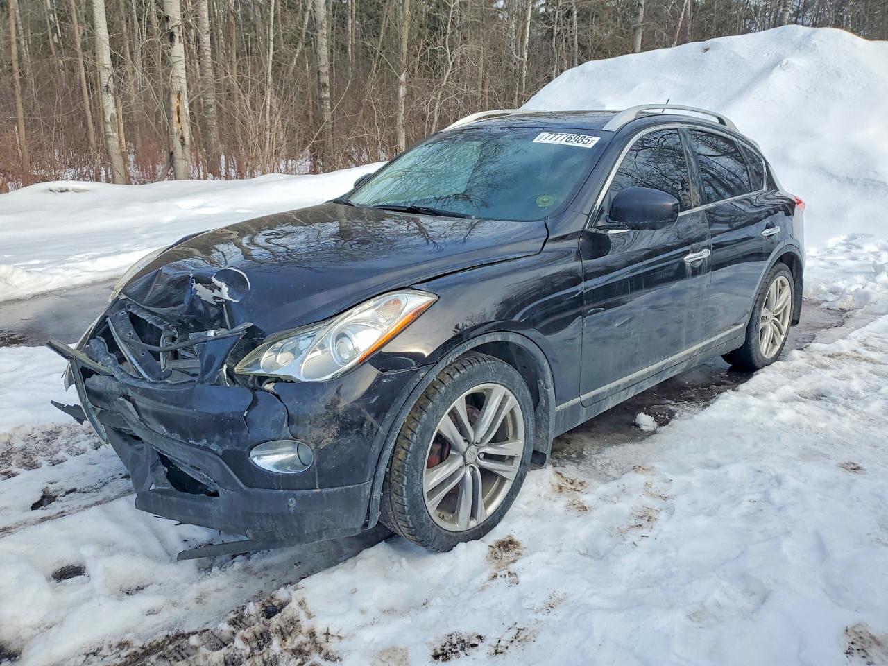 2013 Infiniti EX Journey, VIN JN1BJ0HR0DM481202 — Front end