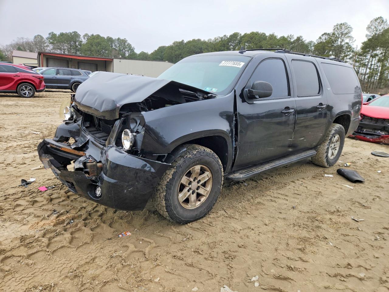 2009 GMC Yukon XL SLT, VIN 1GKFK16Y59R147628 — Front end