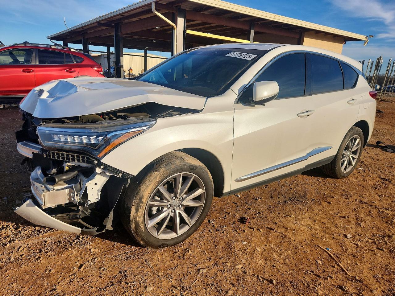 2020 Acura RDX Technology, VIN 5J8TC2H51LL030161 — Auction photo