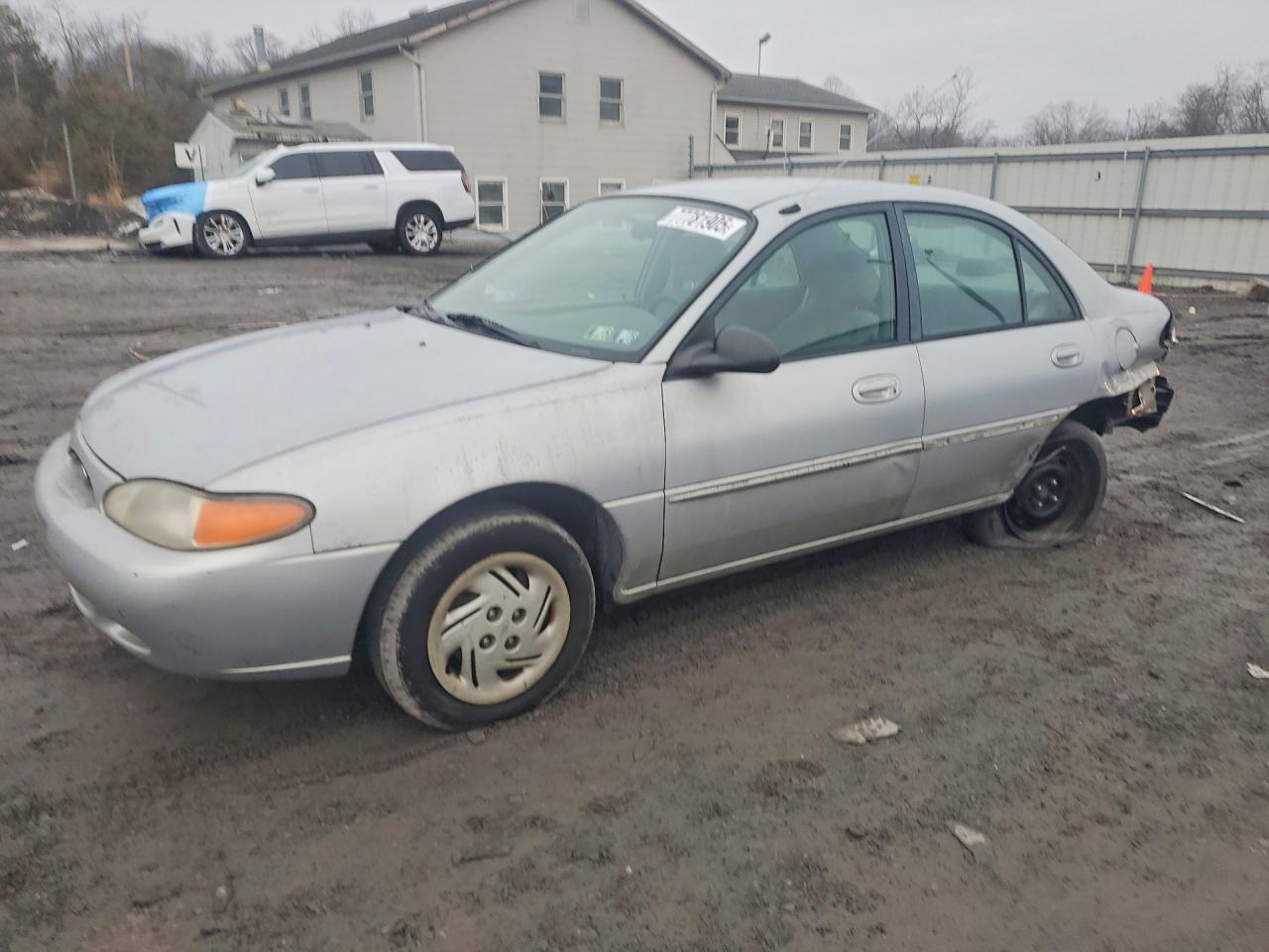 1997 Ford Escort LX, VIN 1FALP13P1VW261395 — Rear end