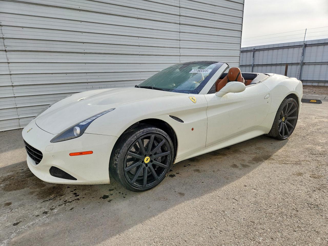 2015 Ferrari California T, VIN ZFF77XJA1F0207470 — Water / flood
