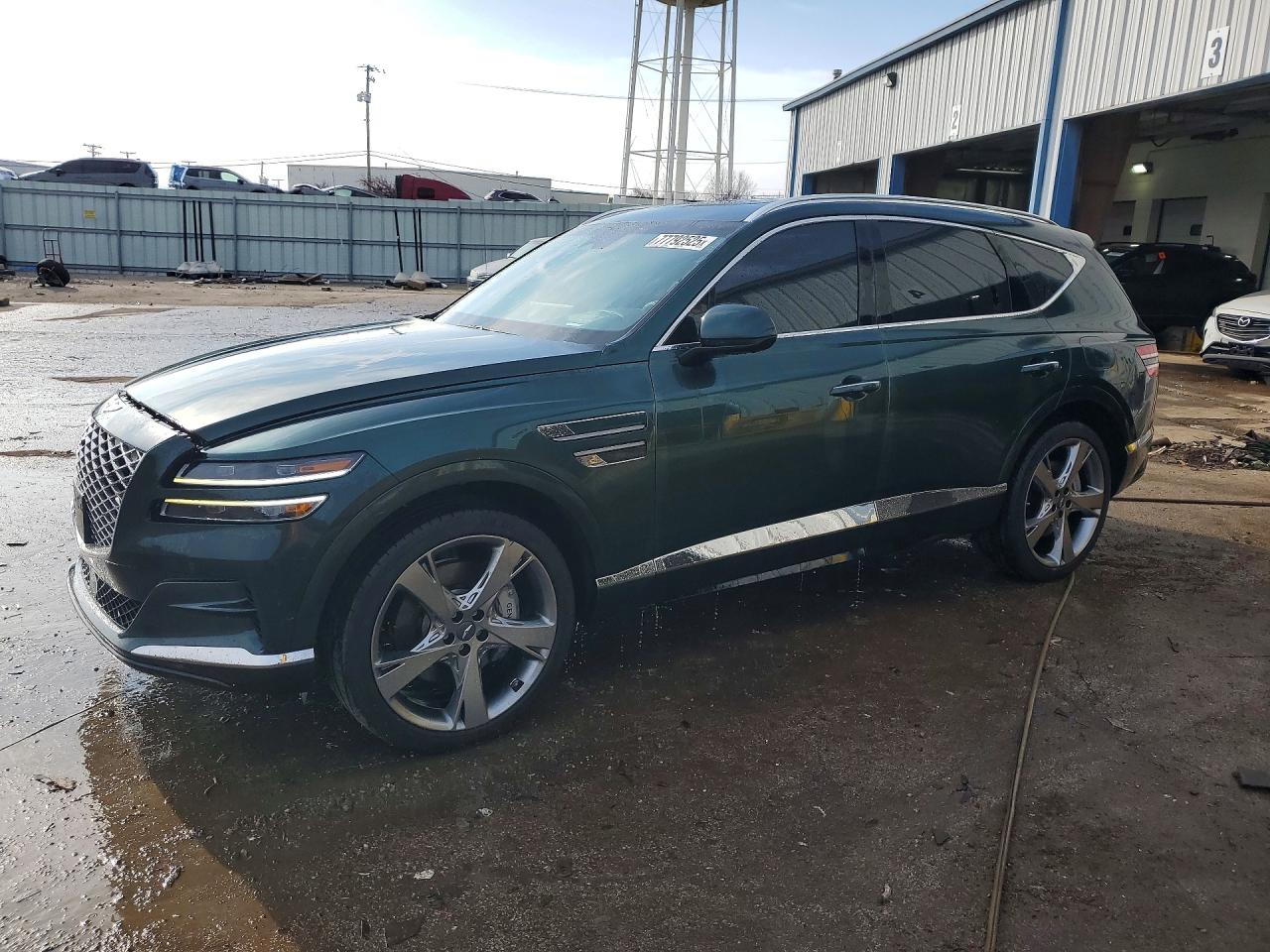 2023 Genesis GV80 Advanced Plus, VIN KMUHCESC8PU114746 — Front end