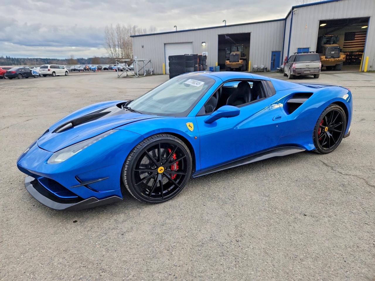 2017 Ferrari 488, VIN ZFF80AMA4H0224915 — Normal wear