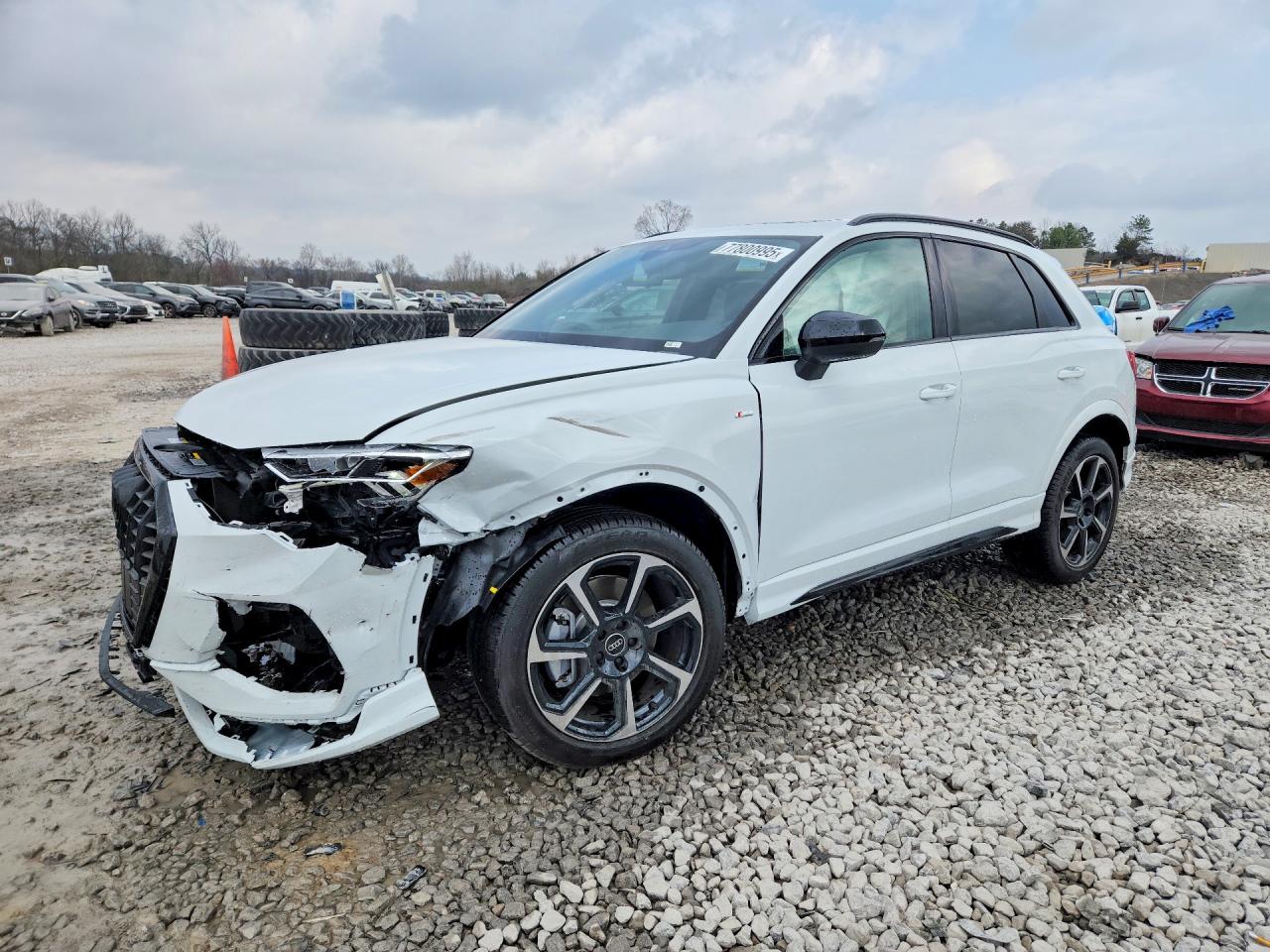 2025 Audi Q3 S line Premium Plus, VIN WA1EECF30S1108376 — Front end