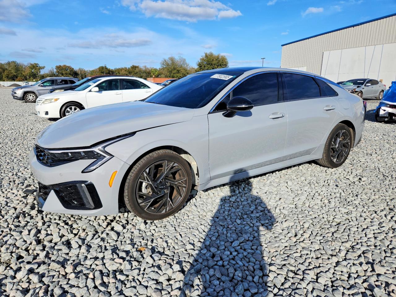 2025 Kia K5 GT-Line, VIN KNAG64J70S5367144 — Front end