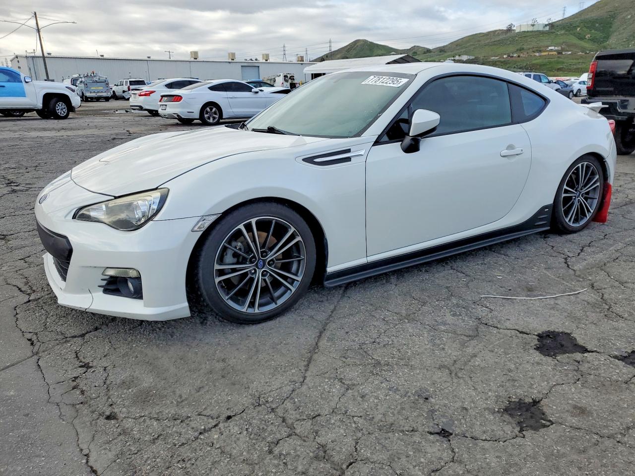 2015 Subaru BRZ Limited, VIN JF1ZCAC15F9606252 — Rear end