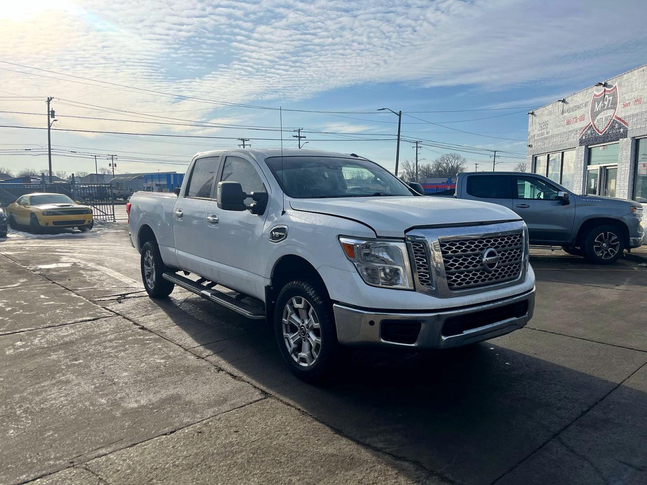 2020 Nissan Titan SV, VIN 1N6AA1FB9LN511291 — Minor dents and scratches