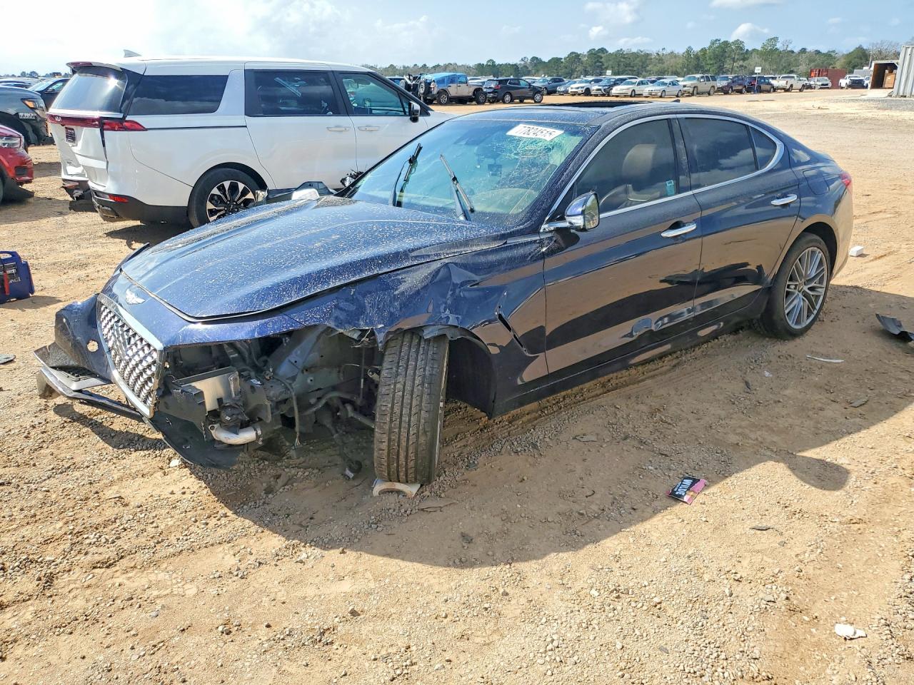 2020 Genesis G70 2.0T, VIN KMTG34LA2LU046753 — All over