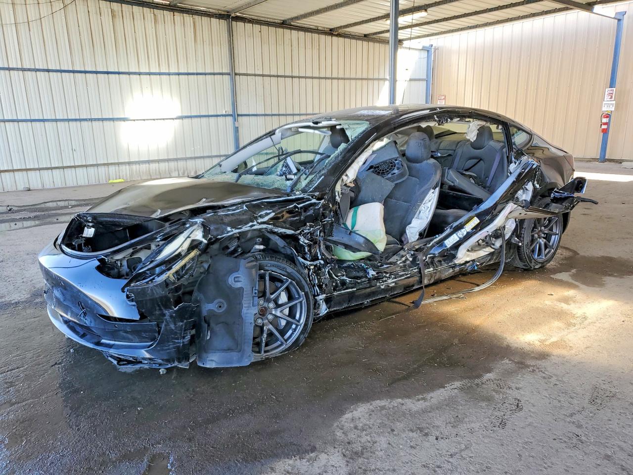 2022 Tesla Model 3 Long Range, VIN 5YJ3E1EB2NF187877 — All over