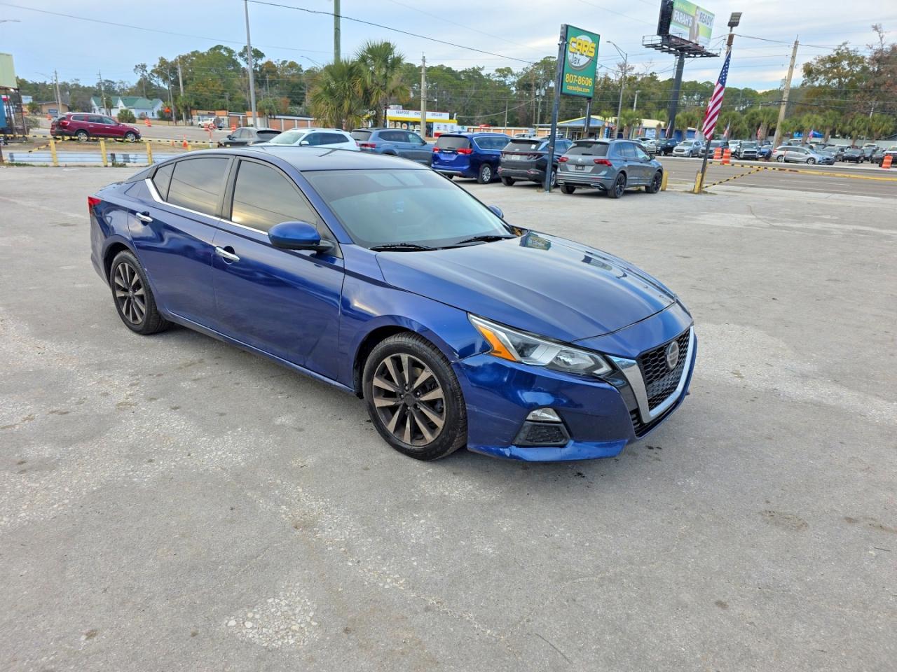 2019 Nissan Altima S, VIN 1N4BL4BV8KC258211 — Ранее повреждён