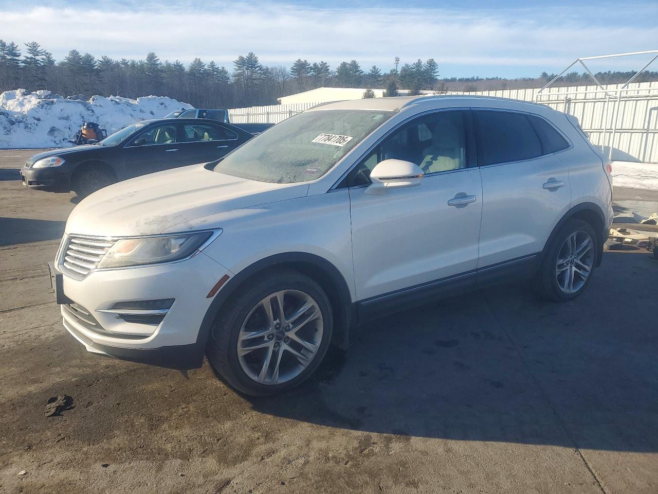2015 Lincoln MKC, VIN 5LMTJ2AHXFUJ24359 — Biohazard / chemical