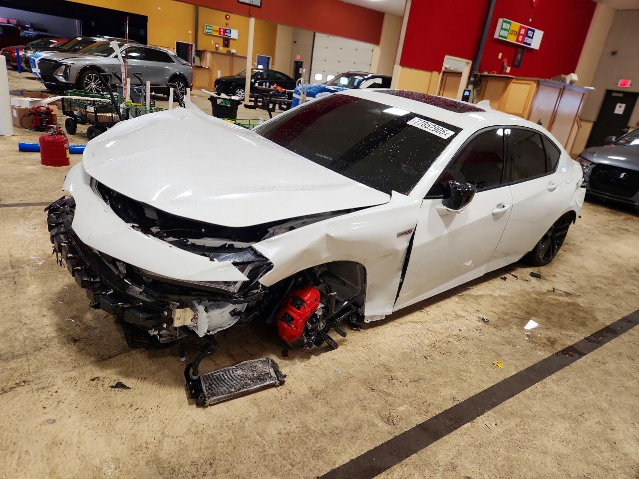 2025 Acura TLX Type S, VIN 19UUB7F05SA001364 — Auction photo