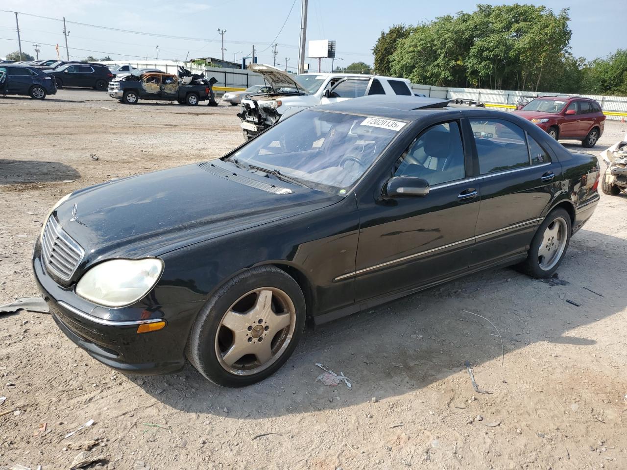2001 Mercedes-Benz S 320/430/500, VIN WDBNG70J31A173301 — Minor dents and scratches
