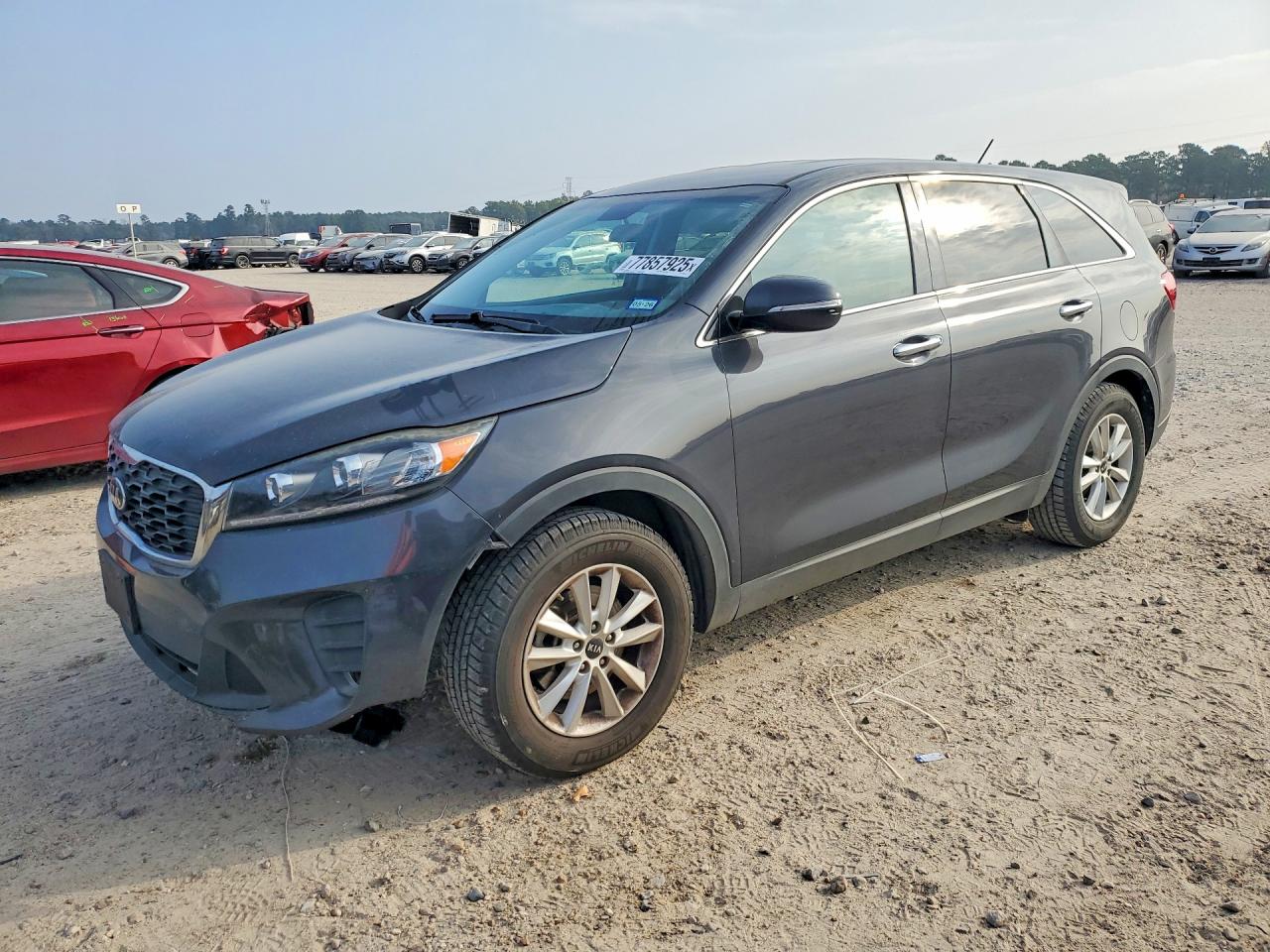 2019 Kia Sorento LX, VIN 5XYPG4A54KG486160 — Undercarriage