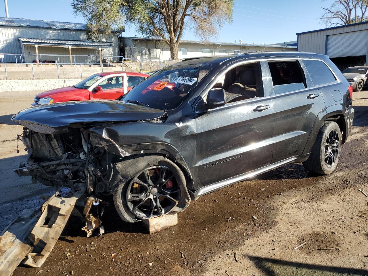 2013 Jeep Grand Cherokee SRT8 Vapor, VIN 1C4RJFDJ0DC603304 — Front end