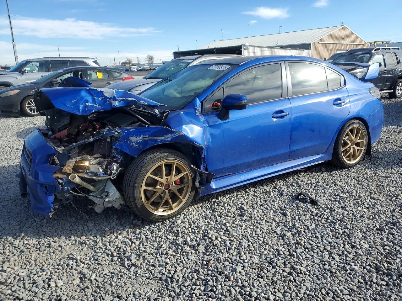 2015 Subaru WRX STI Launch, VIN JF1VA2W69F9806679 — Front end