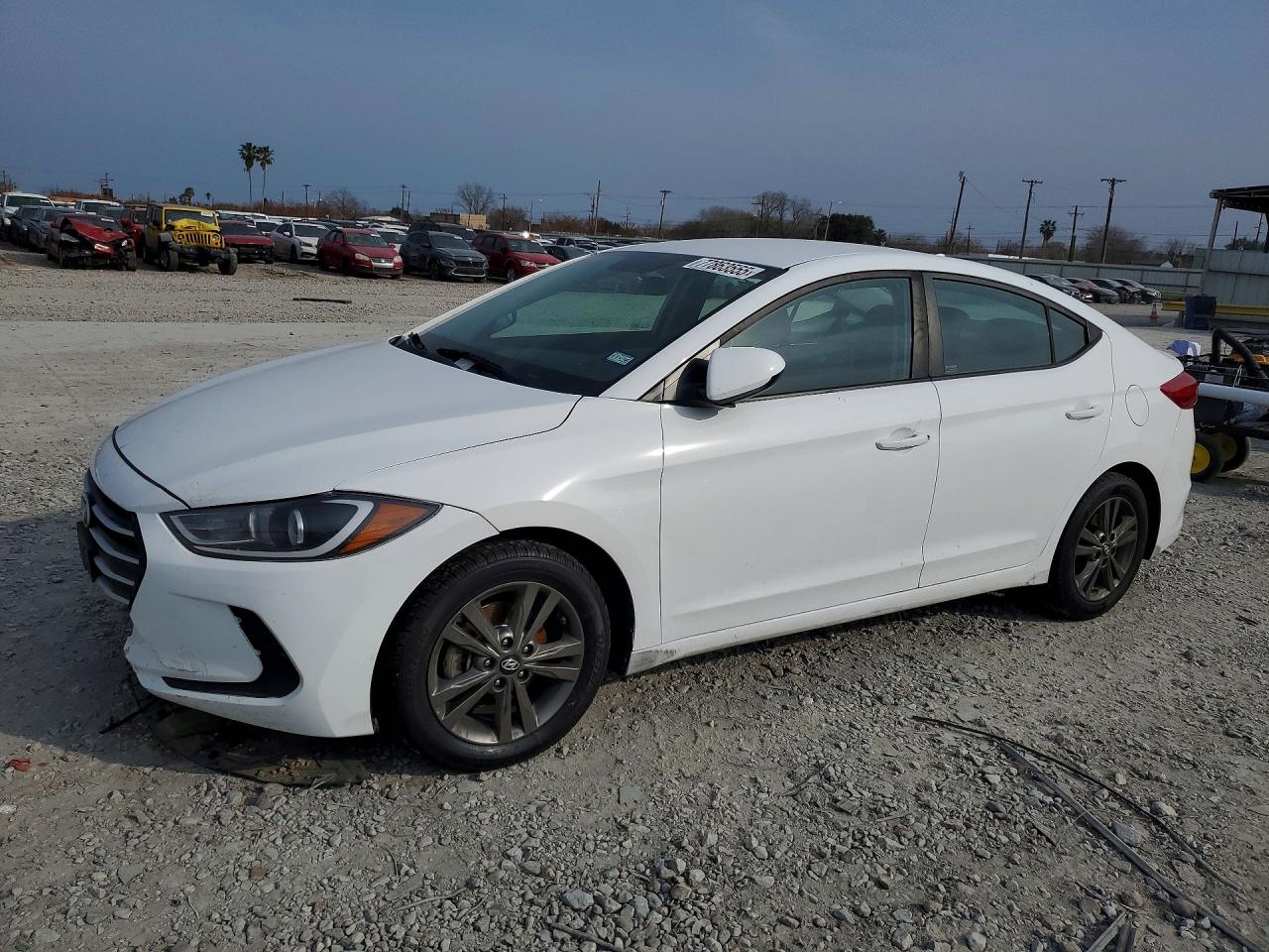 2018 Hyundai Elantra Value Edition, VIN 5NPD84LF2JH232427 — Front end