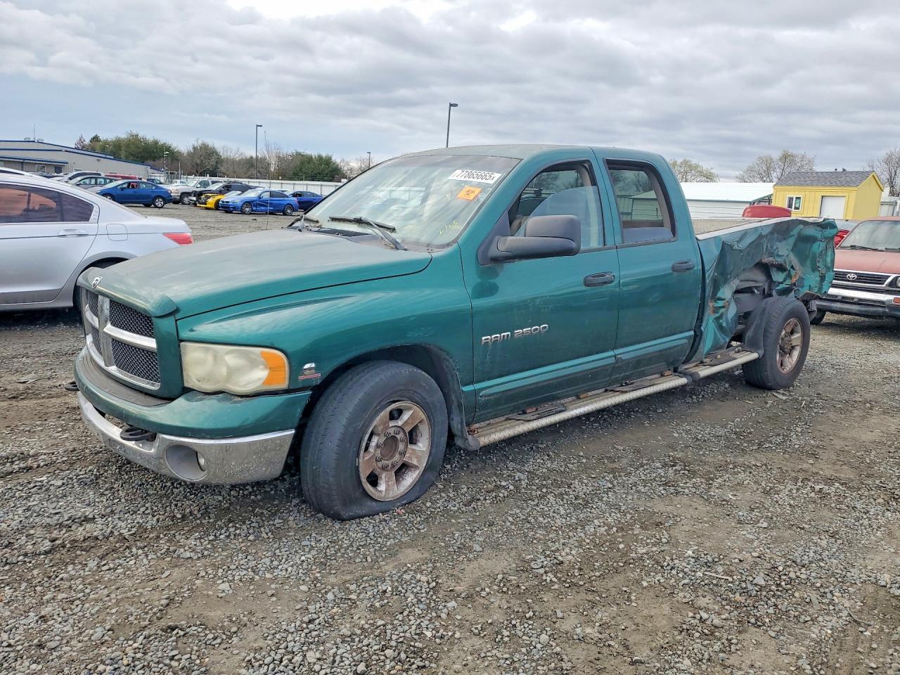 2003 Dodge RAM, VIN 3D3KA28673G739240 — Зад