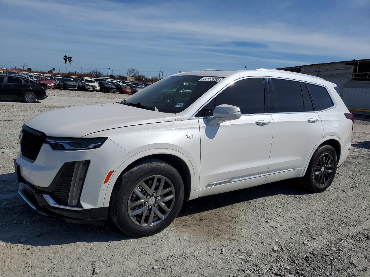 2022 Cadillac XT6 Premium Luxury, VIN 1GYKPCRS3NZ178377 — Engine fire