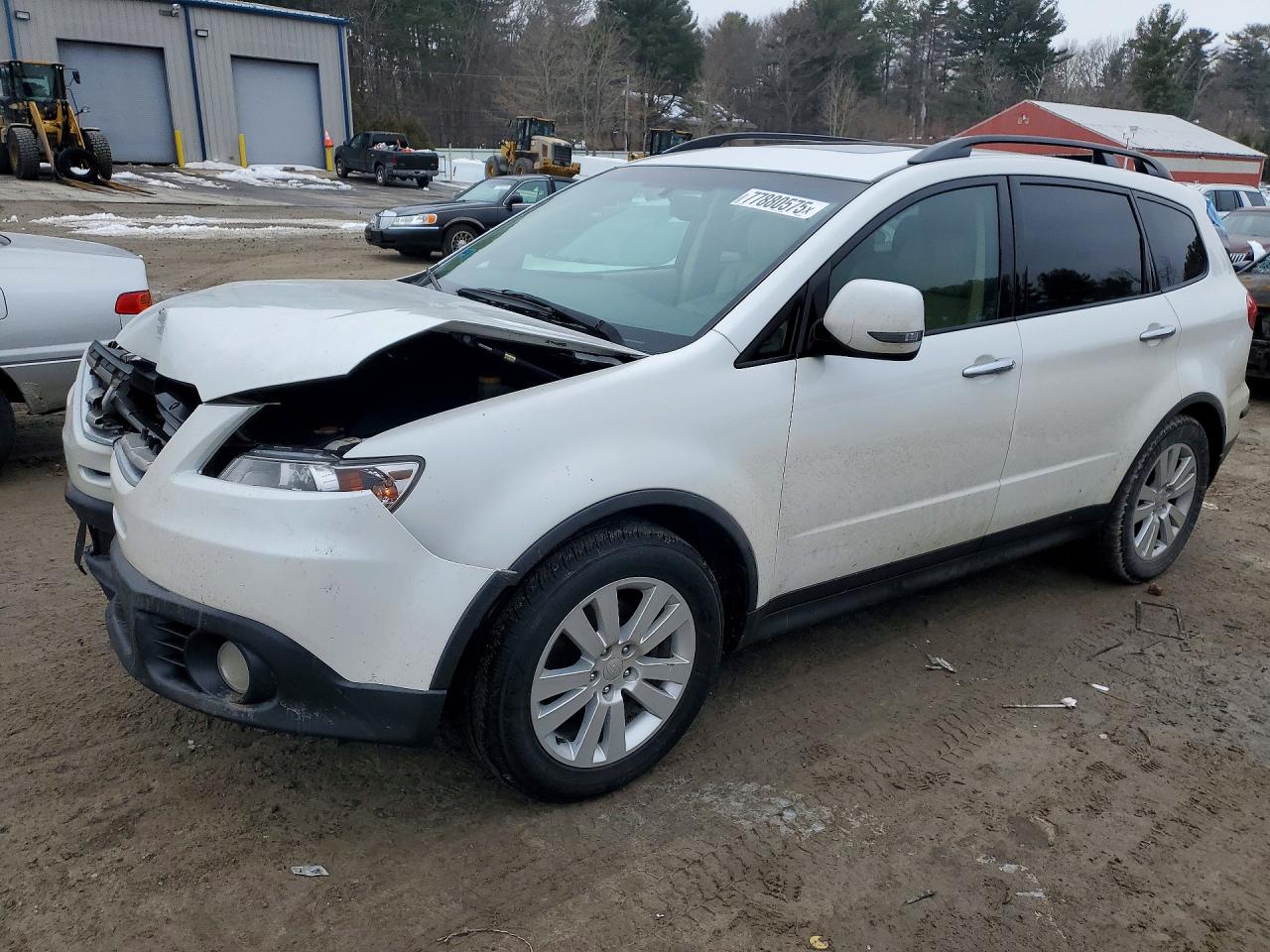 2013 Subaru Tribeca Limited, VIN 4S4WX9HDXD4400790 — Front end