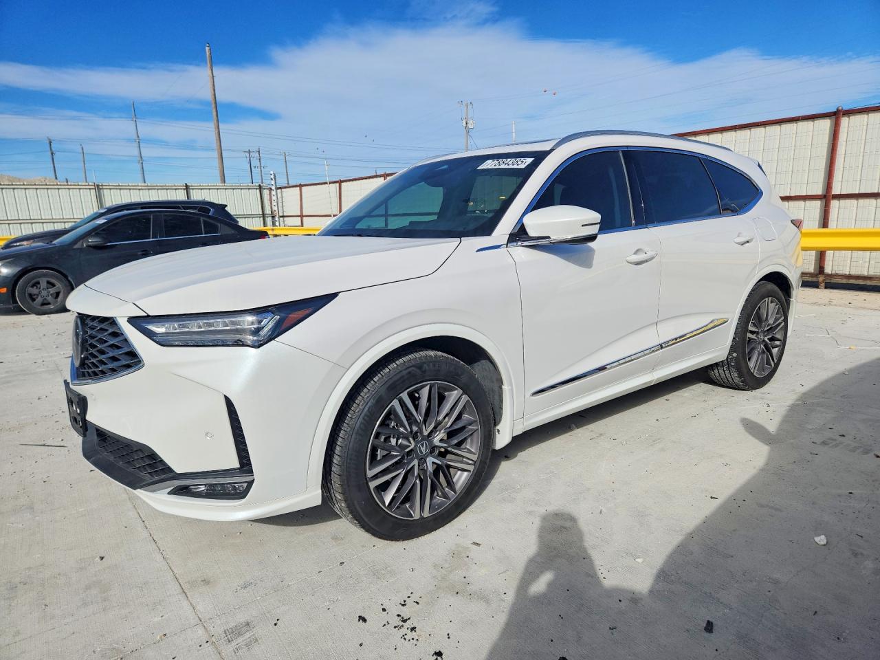 2025 Acura MDX Advance, VIN 5J8YE1H86SL019482 — Interior fire