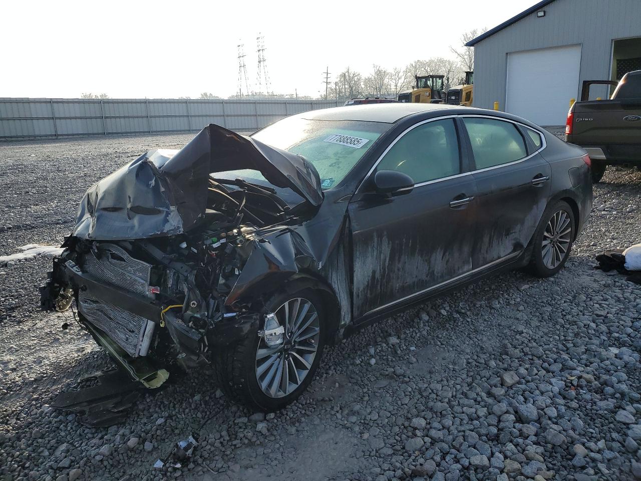 2019 Kia Cadenza Premium, VIN KNALB4J16K5164684 — Front end