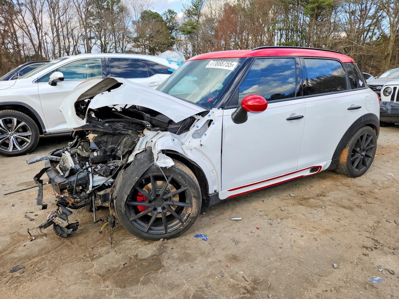 2015 MINI Countryman John Cooper Works, VIN WMWXD1C57FWS34767 — Auction photo