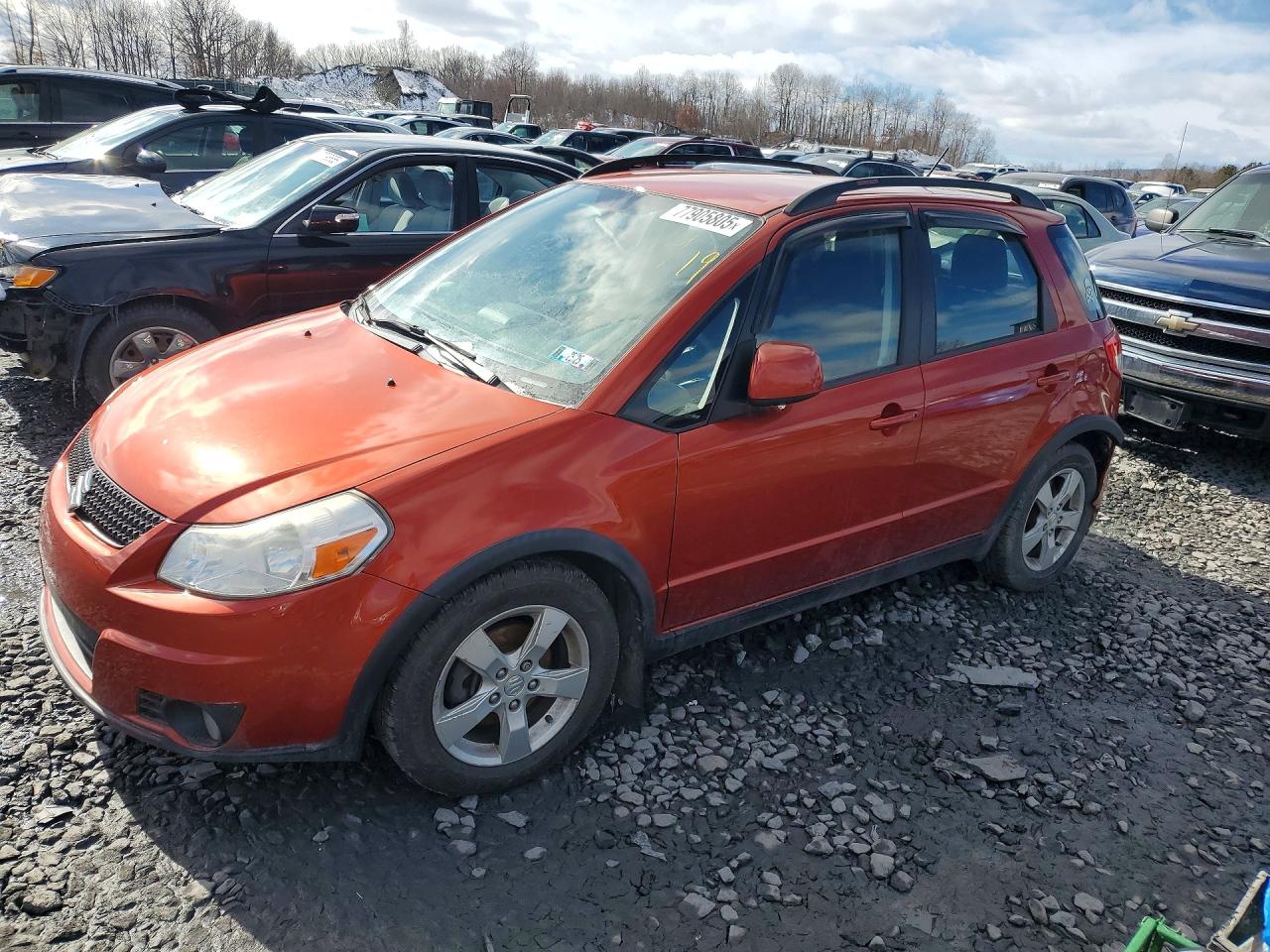 2012 Suzuki SX4 Crossover, VIN JS2YB5A39C6308052 — Rear end