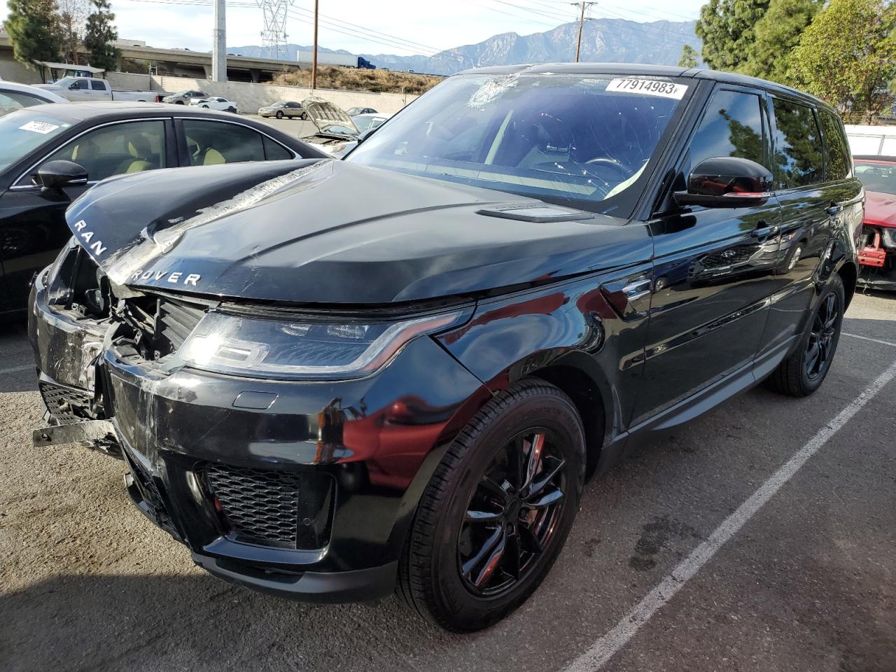 2020 Land Rover Range Rover Sport SE, VIN SALWG2SU2LA887173 — Front end