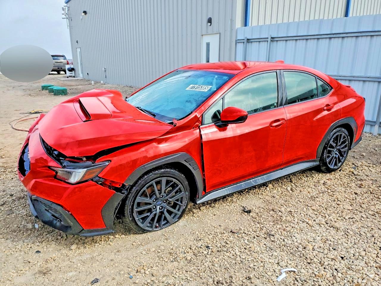 2022 Subaru WRX Premium, VIN JF1VBAF67N9007439 — Перед